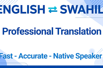 translate english to swahili