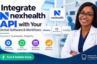 integrate nexhealth API with your dental software and workflows