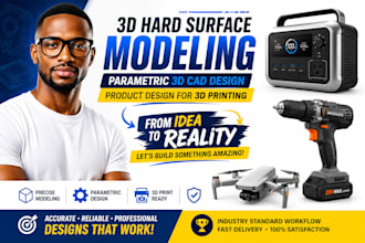 3d product cad design, industrial mechanical design step files for manufacturing