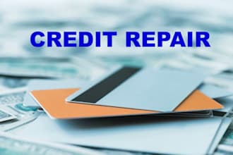 remove inquiries, late peyment, charge off, credit sweep, boost score,collection