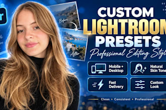 create stunning lightroom presets
