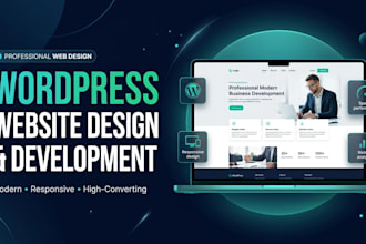 design and develop a professional wordpress website