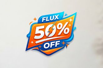 design a bold and creative discount logo for your brand