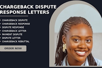 write chargeback dispute letter, rebuttal, response letter, and appeal letter
