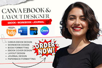 design canva ebook, canva workbook kdp journal editable redesign pdf canva ebook