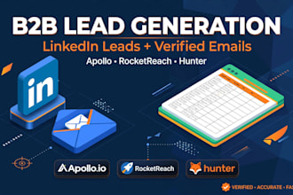 b2b lead generation and linkedin prospect list building