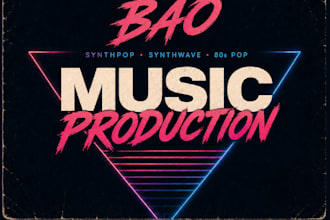 produce your synthpop electropop or synthwave song