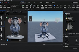 create roblox dynamic head, ugc bundle, character rigging and roblox avatar