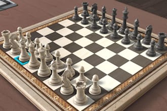 build a 3d multiplayer chess game for mobile and PC