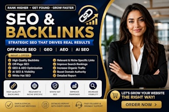 do monthly website local SEO aeo GEO offpage link building for ai visibility