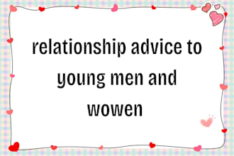 give honest relationship advice and help youu find clarity