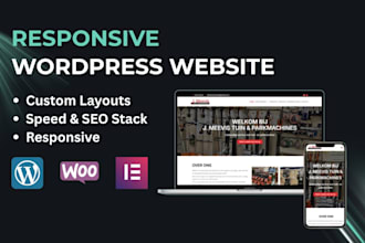 build a responsive wordpress website