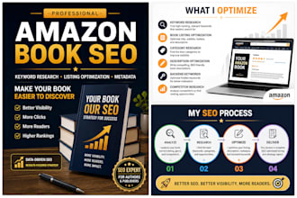 optimize your amazon book listing with SEO, email marketing