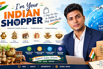 buy and ship indian products globally with secure delivery