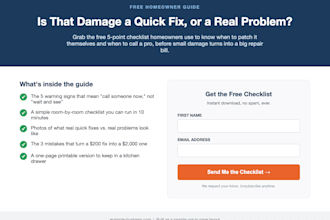 build a lead magnet and opt in page to capture leads for your business