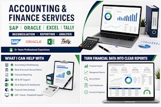 do any accounting and finance task