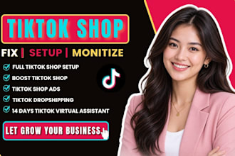 fix tiktok shop setup tiktok dropshipping tiktok amazon tik tok monetization
