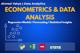 basic econometrics, regression analysis and data interpretation in 24 hours