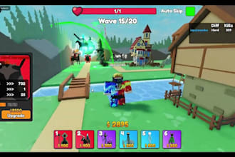 develop a custom simulator game with missions, levels and rewards