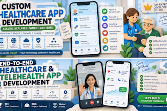 build an ai app for healthcare, medical, home care, and dental clinics