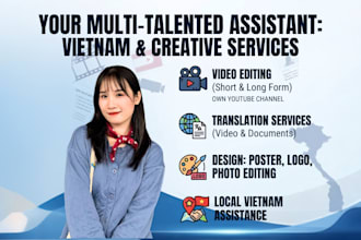 be your local assistant for anything you need in vietnam