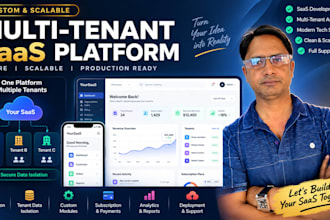 build a scalable multi tenant saas platform for buisness