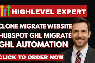 clone migrate website to gohighlevel kartra or kajabi ghl migrate ghl automation