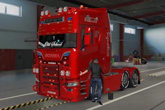 design custom ats and est2 interior skins, truck mods, trailer skins