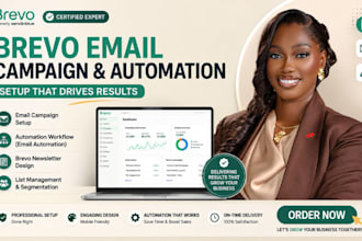 setup brevo email campaign sendinblue email automation brevo newsletter design