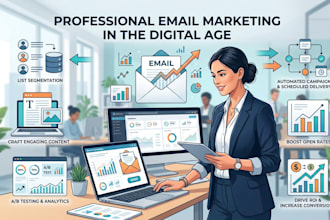bulk email blast, email marketing and email marketing campaign