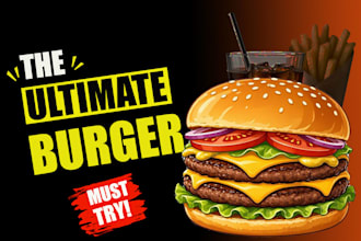 design eye catching food youtube thumbnails
