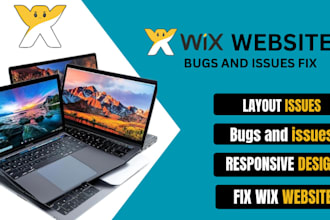 fix wix website bugs, errors, responsive and velo issues