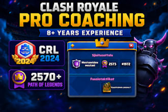 coach you to improve at clash royale