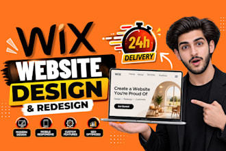 design wix website, redesign wix website, wix website redesign, wix website