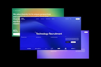 design a modern UI UX prototype in figma and code responsive frontend web layout
