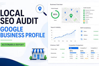 do a local SEO audit and google business profile audit