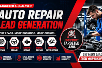 general auto brake steering engine diesel repair specialists lead generation