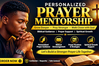 provide personalized christian prayer mentorship and biblical guidance