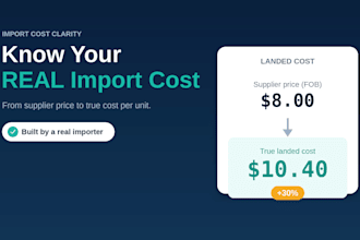 do landed cost calculator