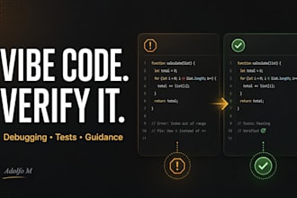 debug and test your ai generated typescript or node js app