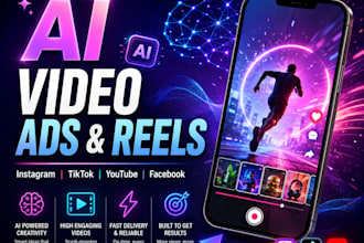 create ai video ads and reels for social media marketing
