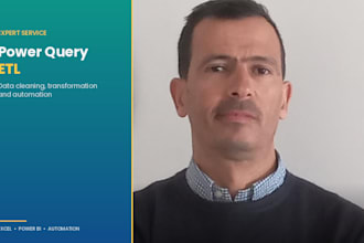 clean, transform, and automate your data using power query etl