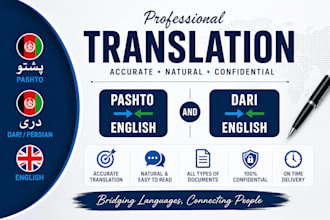 translate pashto to english and persian