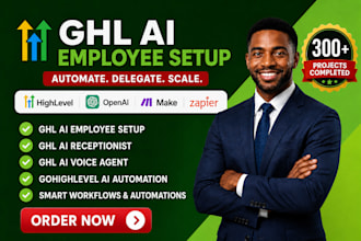 ghl ai employee ghl ai receptionist ghl ai voice agent gohighlevel ai automation