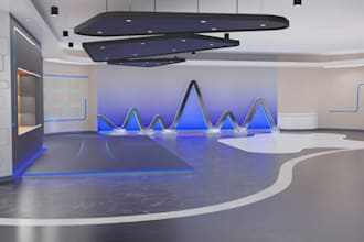 do next gen immersive museum and art gallery spaces, virtual showroom, wall art