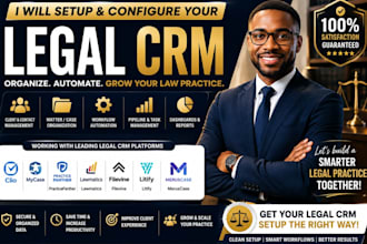 setup and configure your legal CRM system