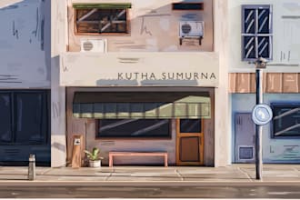 create 2d and 3d environment art for games, animation, or stories