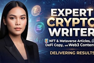 write engaging nft copywriting, metaverse content and web3 press releases
