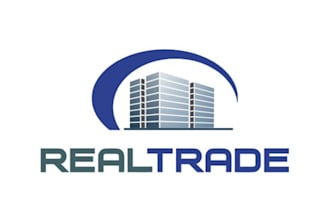 create a complete real estate logo and brand identity design