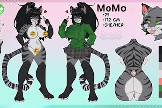 do furry ref sheet furry reference sheet fursona ref sheet fursona art nsfw art